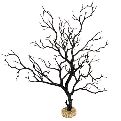 Black manzanita branch - black,