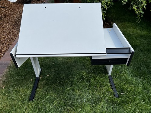 Adjustable drawing desk - desk, /