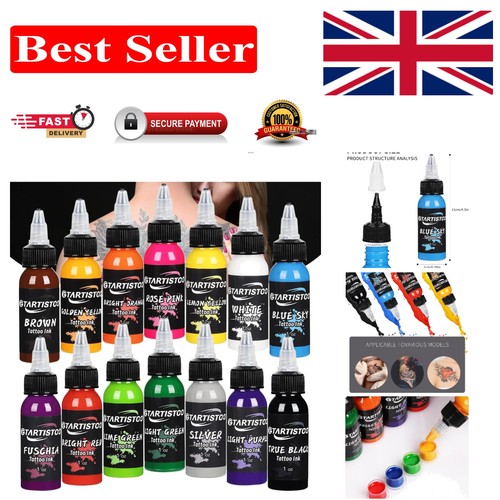 Multicoloured tattoo ink non - multicoloured,