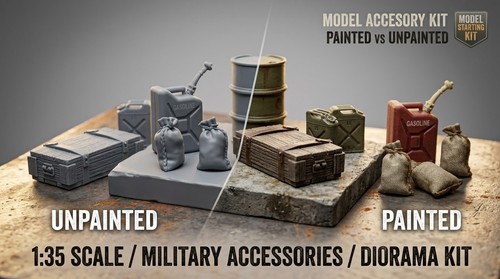 Wwii resin accessories - resin,