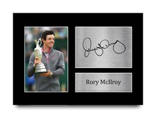 Rory McIlroy Signed Pre