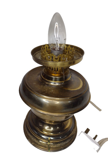 Table lamp victorian era oil - table,