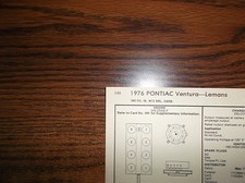 1976 Pontiac LeMans & Ventura