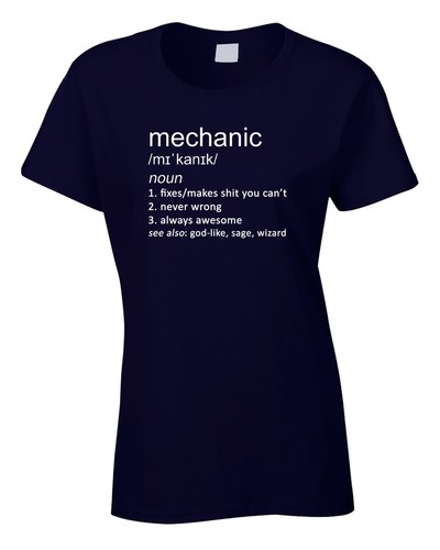 Mechanic women ladies - women's,