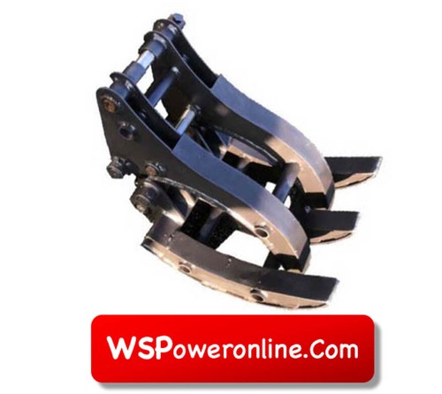 Mini digger log grab - mini, £295
