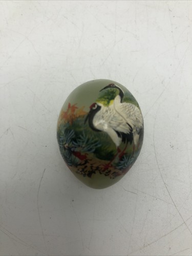 Vintage hand painted eggs bird - hand,