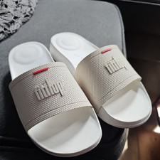 White Summer FITFLOP SLIDERS