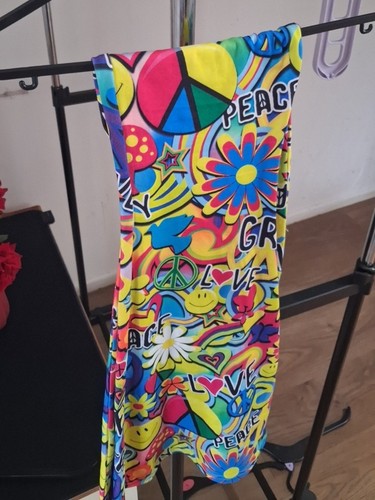 Bright colourful wide leg - bright,