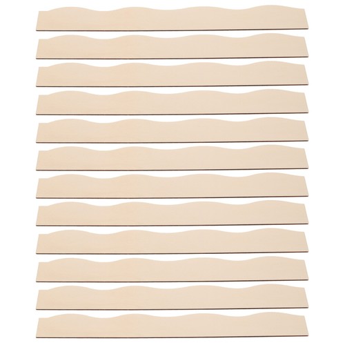 Pcs unfinished wood trim - 24,