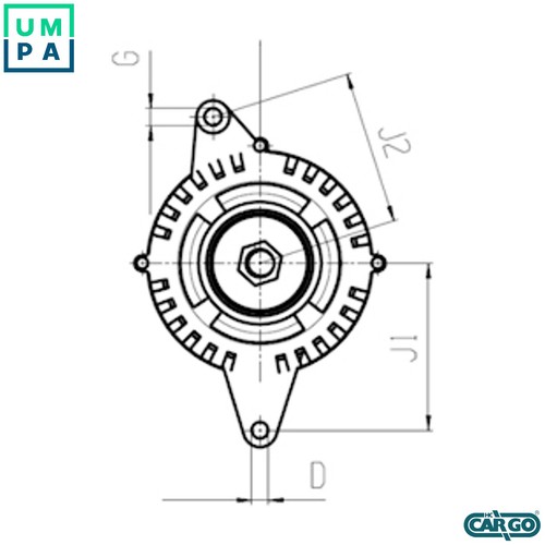 Alternator 032 116 192 for - f,