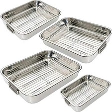 Stainless Steel Roasting Trays