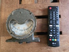 Vintage Amperes Meter - heavy duty  old amp meter