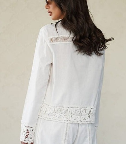 Zara ecru white lace - zara, cutwork