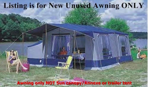 Complete cotton canvas awning - cotton/canvas,