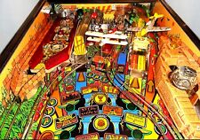Indiana Jones Pinball Inner Cab & Backboard Decal Set Mod 