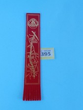 Single Red Leather Bookmark  Great Central Railway - Loughborough To  Rothley
