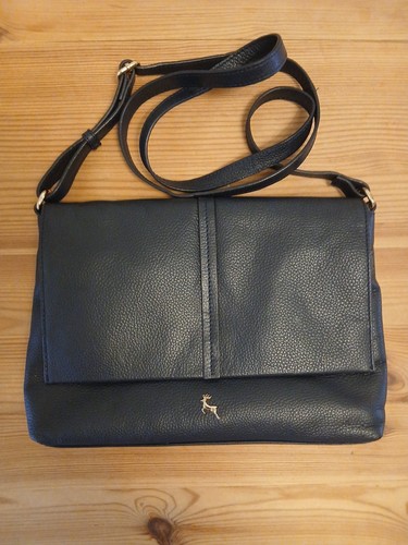 Ashwood navy blue leather - ashwood,