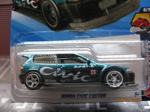 2026 hot wheels honda civic - hot,