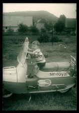 Cezeta Scooter Car 1970s GDR-Photo 7x10cm