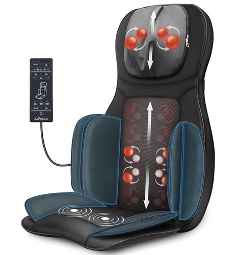 Back massager with heat - back,