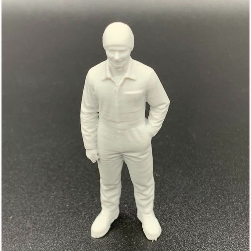 Engineer crew figure - figure, 3d