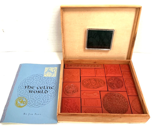 Celtic rubber stamp set jim - stamp, &
