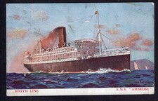 C1910 COL POSTCARD OF BOOTH