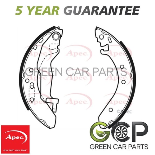Apec rear brake shoes set - brake,