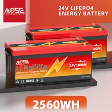 24V 100AH 48V 100AH LiFePO4