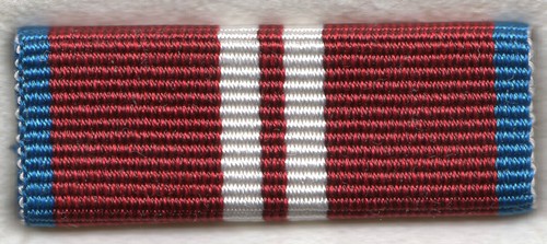 Fullsize medal ribbons on - ,
