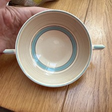 Art deco soup bowl