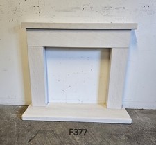 New Limestone Fireplace