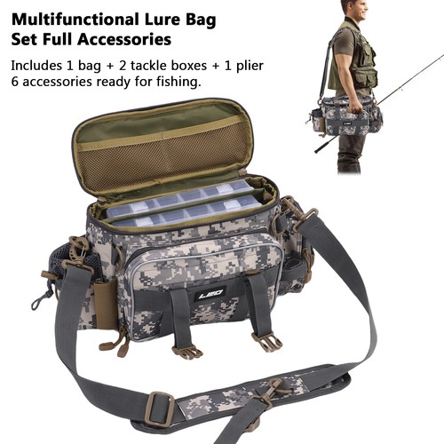 Fishing tackle bag - tackle, waterproof