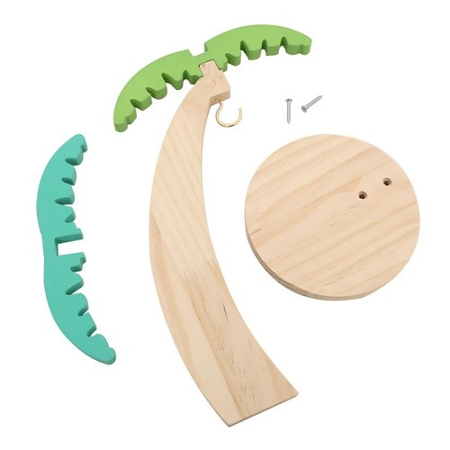 Banana hanger wooden palm - hanger,