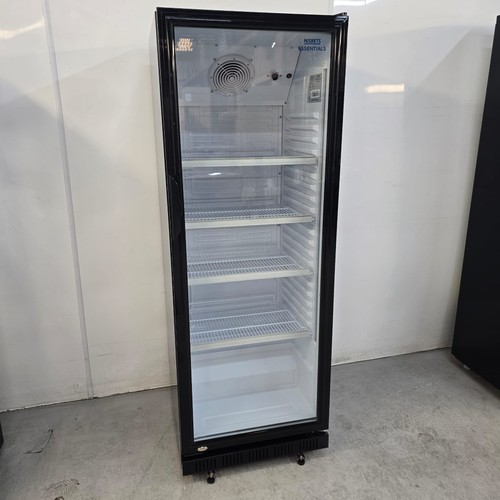 Upright display cooler single - display,
