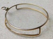 NO RESERVE 1/12 10ct Gold Vintage Monocle Pendant Necklace