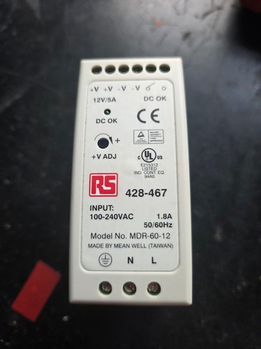 Meanwell mdr industrial - mdr-60-12,