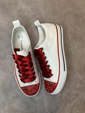 Bling Toe Trainers – Red
