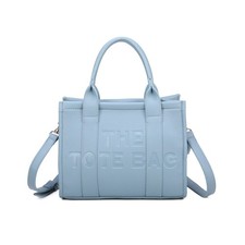 Women's Small Tote Handbag Zip Top Adjustable Strap Gold Tone Hardware