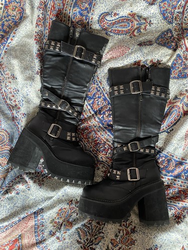 Demonia black platform - demonia, !!