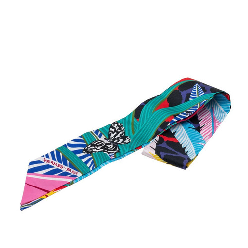 Hermes twilly jaguar quetzal - hermes,