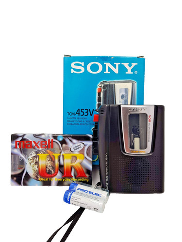 Sony tcm 453v pressman voice - sony, tcm-453v