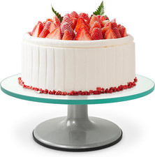 12" Glass Cake Decorating