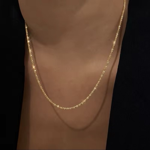 18k gold shimmer chain - shimmer,