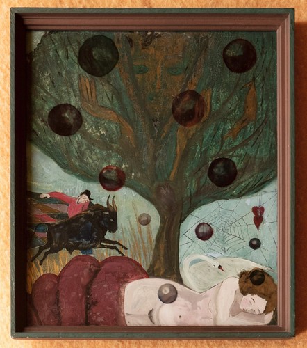 Original reverse glass - reverse,