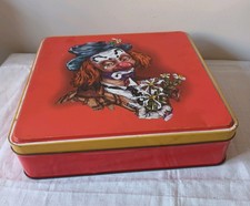 Vintage Jacobs Biscuits Tin 50 Partypieces Limited Edition Clown