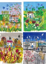 Seasons Panel  by Clothworks