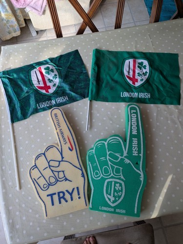 London irish flags - plus, 2