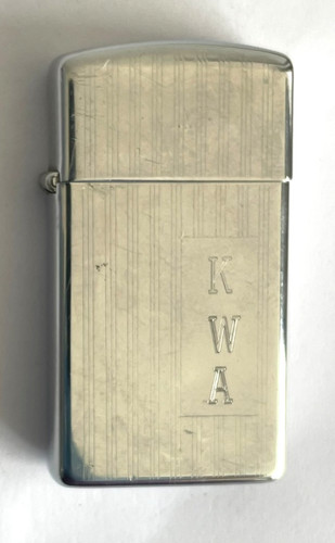 Vintage slim zippo - slim,