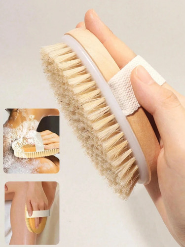 Body brush dry skin - body, bristle